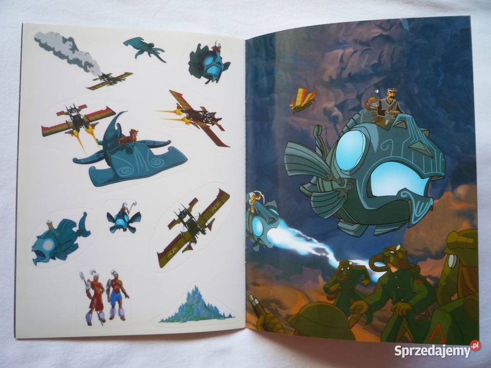 Atlantyda zaginiony ląd Wyprawa Disney Książka i Szczecin