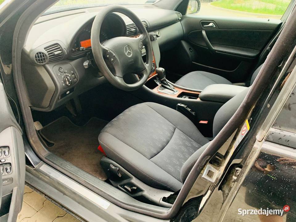 Mercedes c w203 sedan benzyna z LPG automatyczna zachodniopomorskie Szczecin
