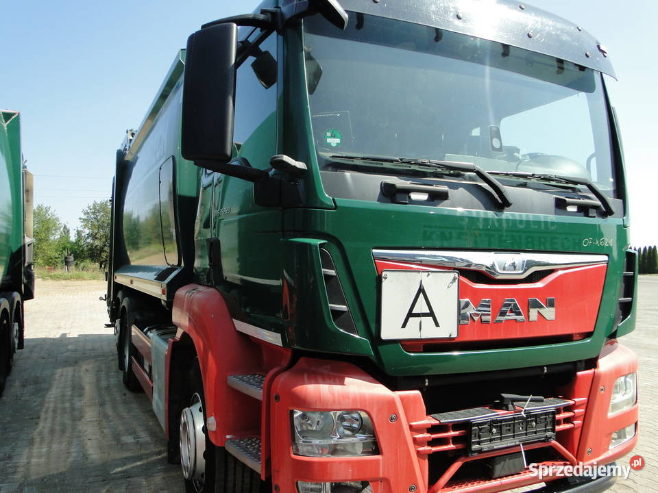 Śmieciarka MAN TGS 26320 Eur 6 201200km Śmieciarki