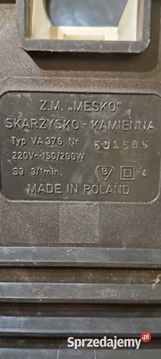 Sokowirówka Katarzyna Męsko typ VA 376 Mikser