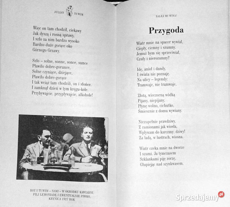 Nalej mi wina Julian Tuwim Chełm