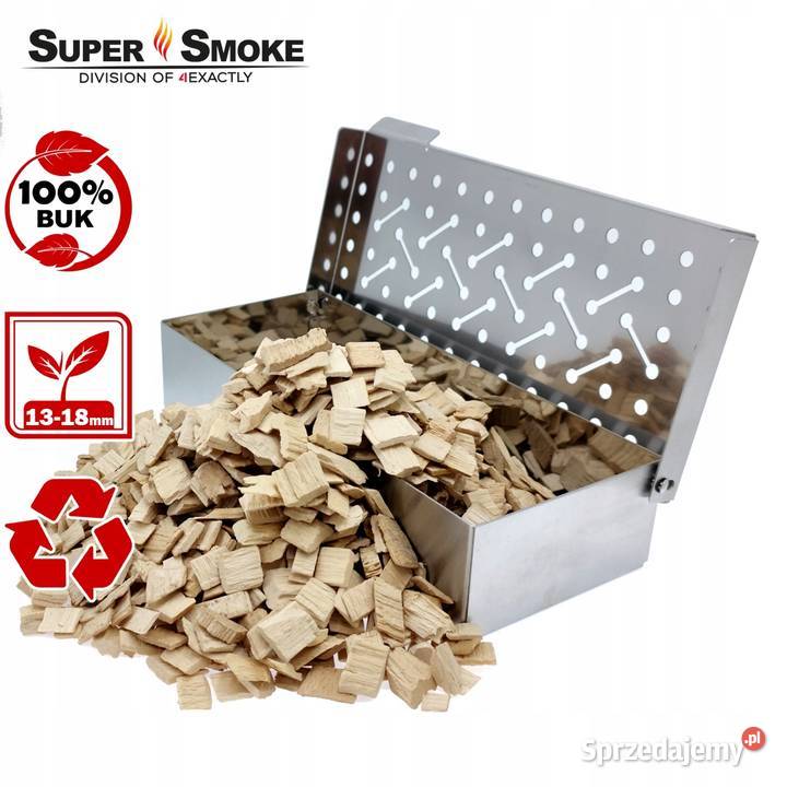 Zrębki Wędzarnicze Super Smoke BUK KL13 1218mm podlaskie sprzedam