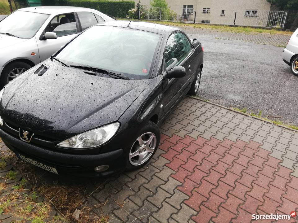 206 CC czarny Jankowice