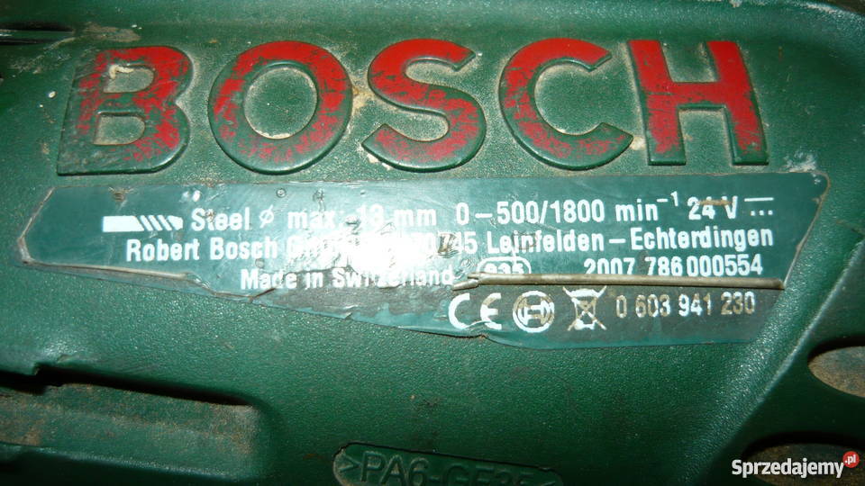 Wkrętarka BOSCH PSB 24 VE2 ładowarka AL 2411 DV Sokółka