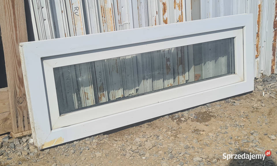 OKNO KacprzaK 126X43 OKNA Używane Plastikowe PCV Siedlce