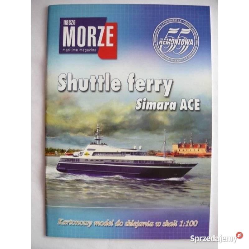 Shuttle Ferry Simara Ace Kartonowy Model Nasze miękka Pozostałe małopolskie Kraków