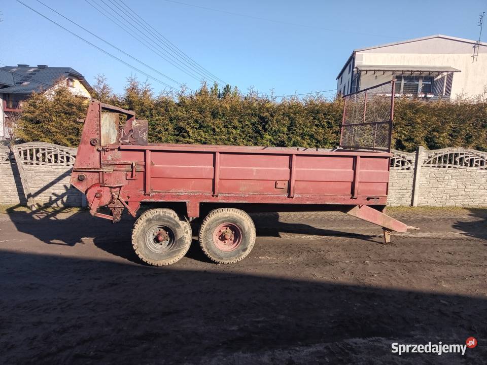 Rozrzutnik obornika tandem 6t śląskie Tychy