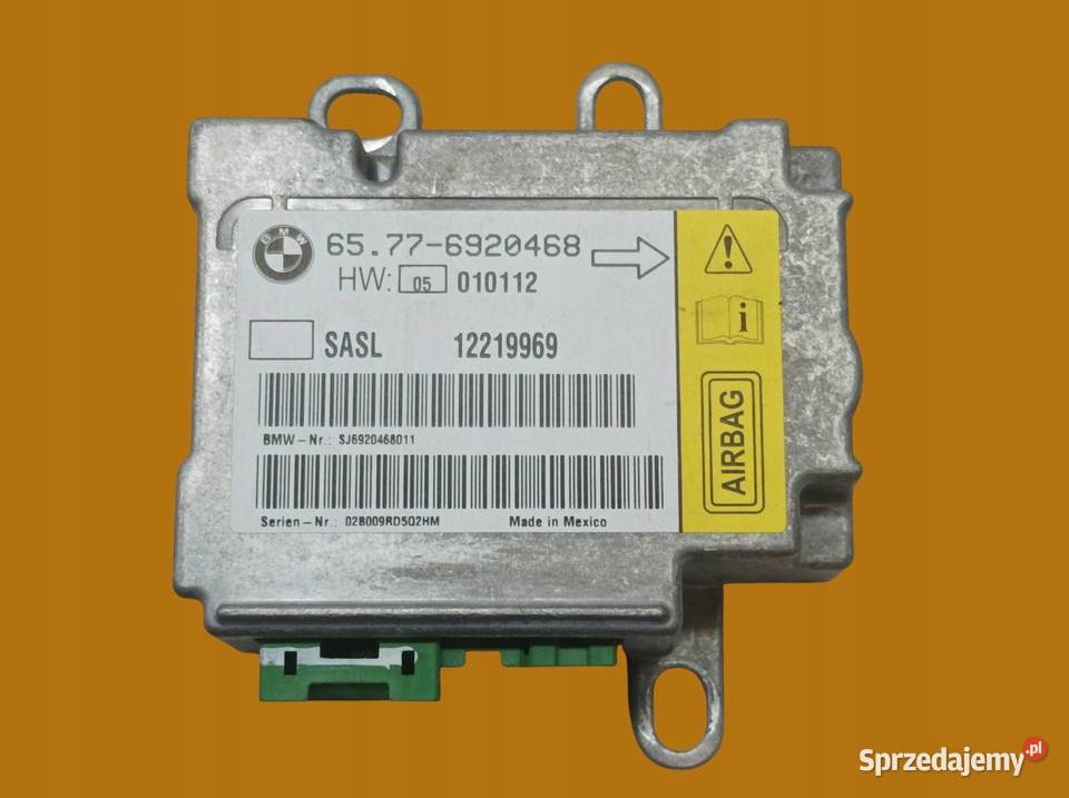 SENSOR AIRBAG 6920468 Bmw Seria 7 IV 20012008 osobowe