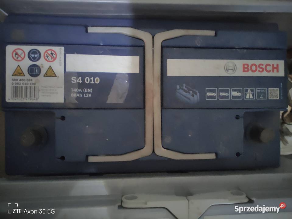 Akumulator Bosch 80Ah pomorskie Żukowo