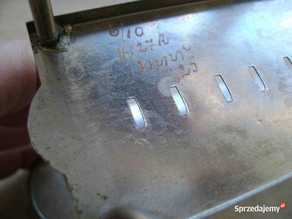 Starocie z PRL Stojak stalowy na 12 nożyków do Gdynia