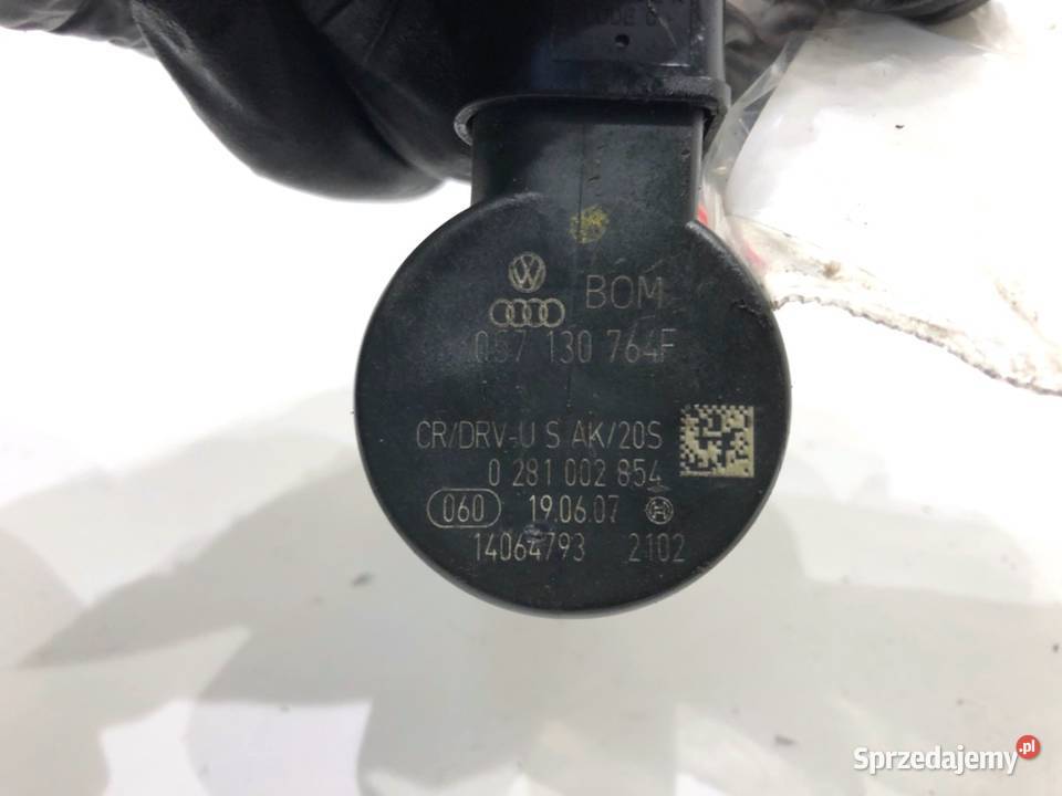 CZUJNIK CIŚNIENIA PALIWA AUDI Q7 4L 0281002854 Czujniki układu paliwowego