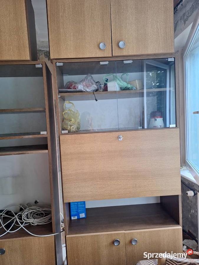 Meblościanka prl lata 80 Dom i Ogród podlaskie Siemiatycze