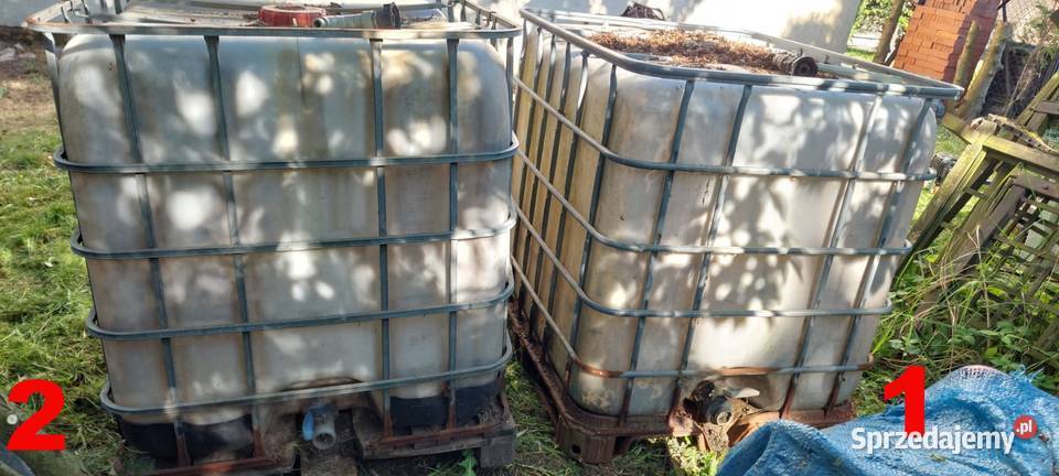 zbiornik na deszczówkę mauzer 1000l Zbiorniki na deszczówkę sprzedam