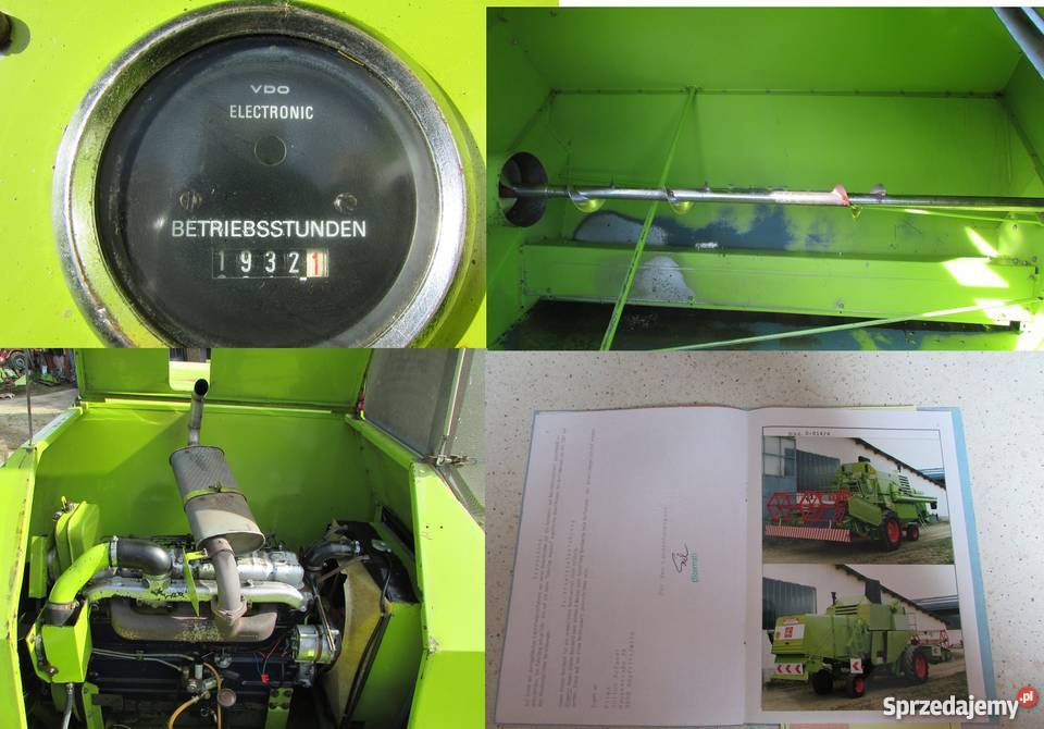 Kombajn zbożowy CLAAS MERCATOR 75 z Austrii Miechów