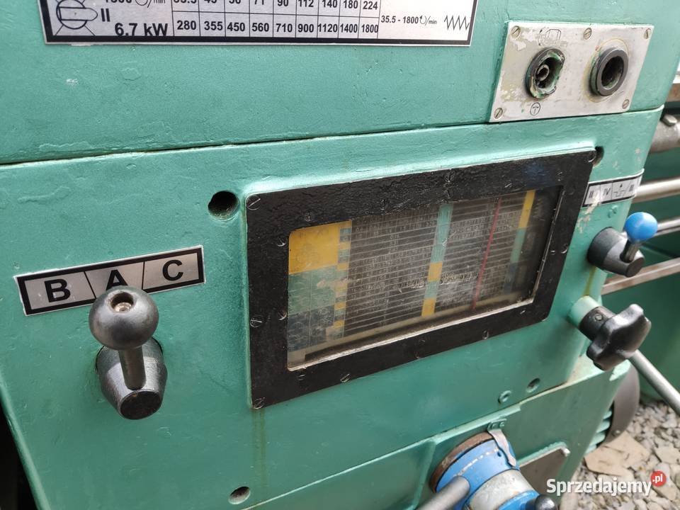 Tokarka Tud 50 Tum 35 Tue Tug 40 Tuj 48 frezarka Biznes i Przemysł Maków Podhalański