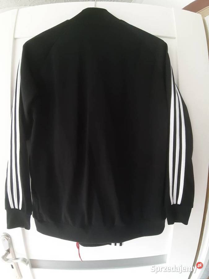Adidas dres M czarny unisex 100 Oryginał piekny Podkowa Leśna