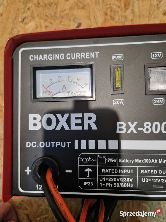 Prostownik Akumulatorowy 12V24V 300Ah BOXER wielkopolskie Głogowa sprzedam