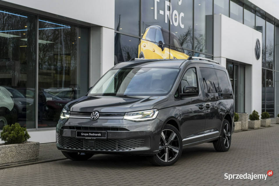 Volkswagen Caddy Maxi Style 20 TDI 122 DSG łódzkie Łódź