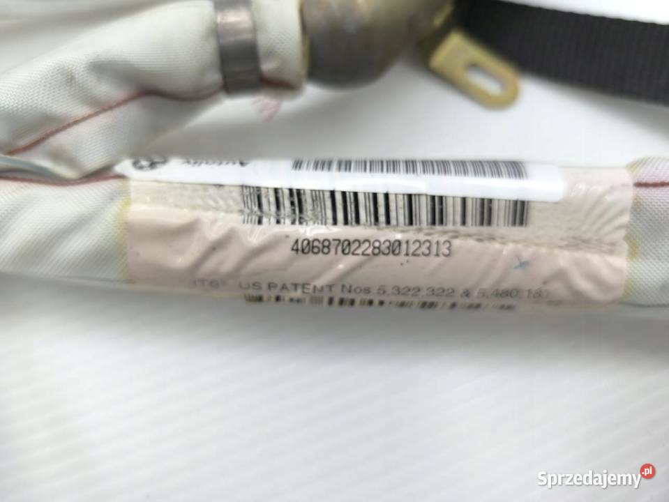 KURTYNA AIRBAG PRAWA BMW E46 LIFT 18 B osobowe