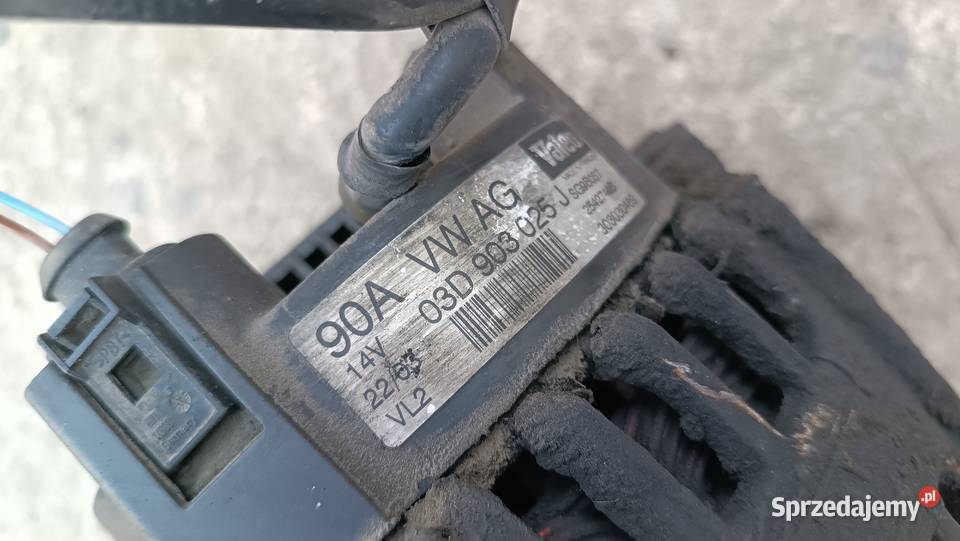 03D903025J Alternator Skoda Fabia I 1 12 B osobowe Radłów sprzedam
