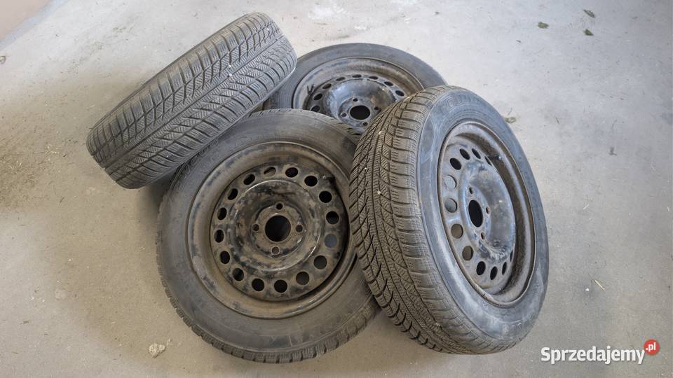 Opony zimowe felgi stalowe GOODRIDE 17565R14 Samochodowe Strzyżowice
