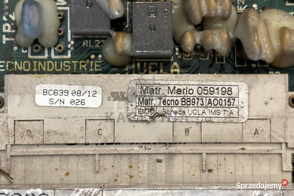 Merlo 059198 Kontroler Płyta Elektroniczna ECU Jastrzębniki sprzedam