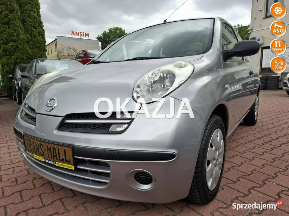 Nissan Micra Piękna Zadbana Serwisowana Klima elektrochrom. lusterko wst.