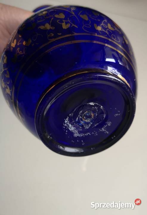 Wazon kobaltowy zdobiony Toruń
