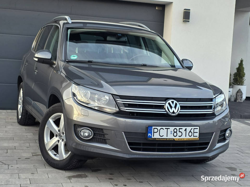 Volkswagen Tiguan benzyna ALCANTARA gniazdo AUX Czarnków