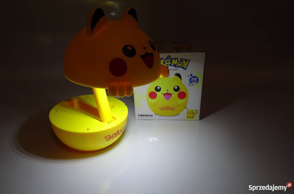 Lampka nocna Pokemon Pikachu LED podlaskie Białystok