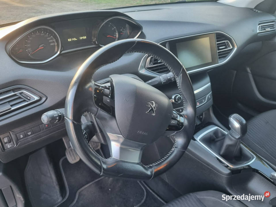 Peugeot 308 Salon Klimatronik Navi Pdc Serwis lakier metallic Szczecin