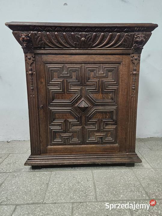 Stara komoda neorenesansowa Meble małopolskie Nowy Sącz