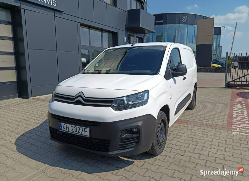 Citroen Berlingo VAN XL 15 BlueHDI 1021 rej 2021 102KM Nowy Sącz