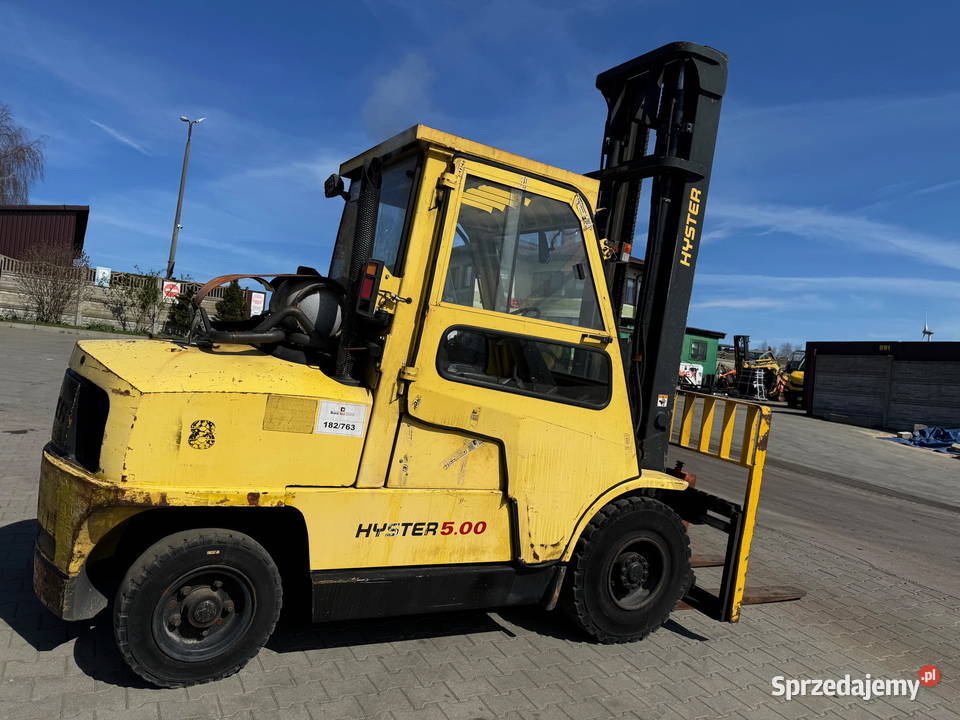 wózek widłowy HYSTER H500XM 5000 przesuw kabina Działoszyn