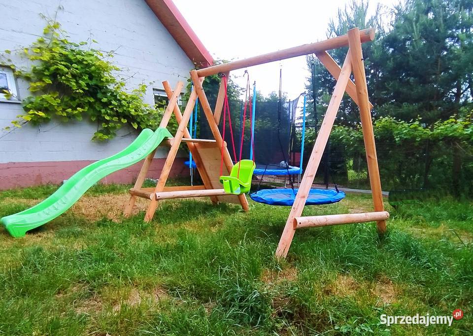 Plac Zabaw do Ogrodu JUMBOMIKI Ślizg ŚCIANKA Olsztyn