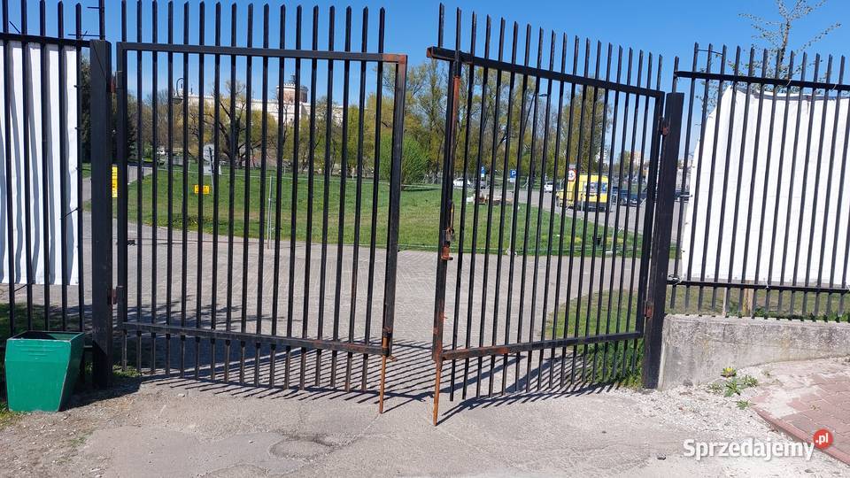 Ogrodzenie metalowe z demontażu sprzedam Lublin sprzedam