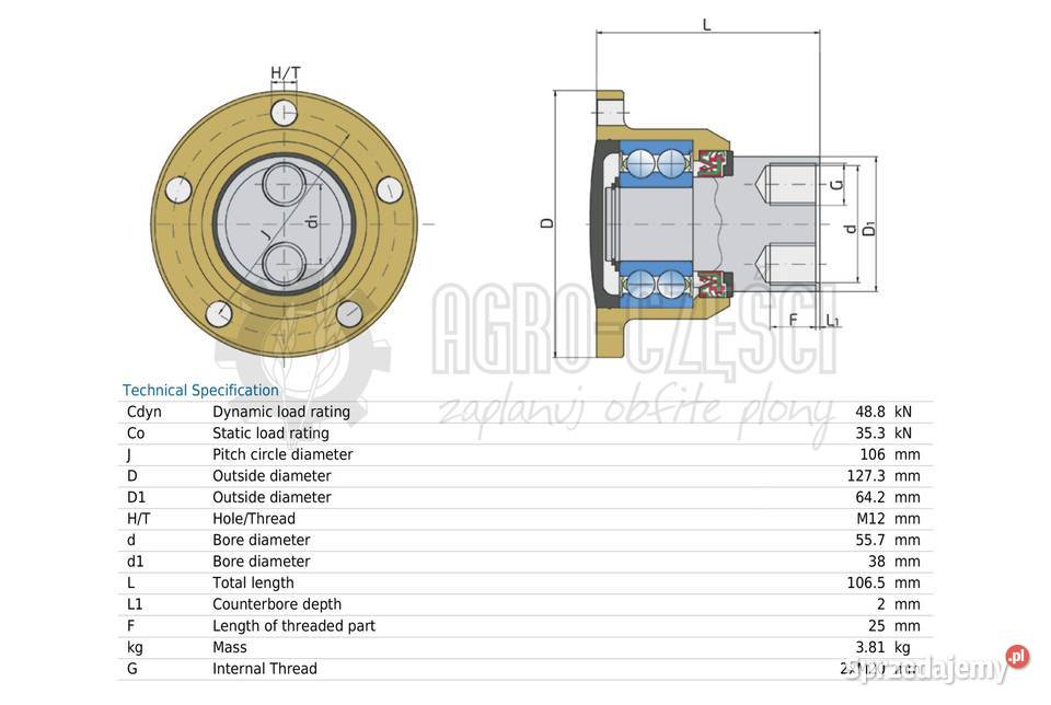 HORSCH JOKER PIASTA 28085600 28077800 127G FKL opolskie Skoroszyce