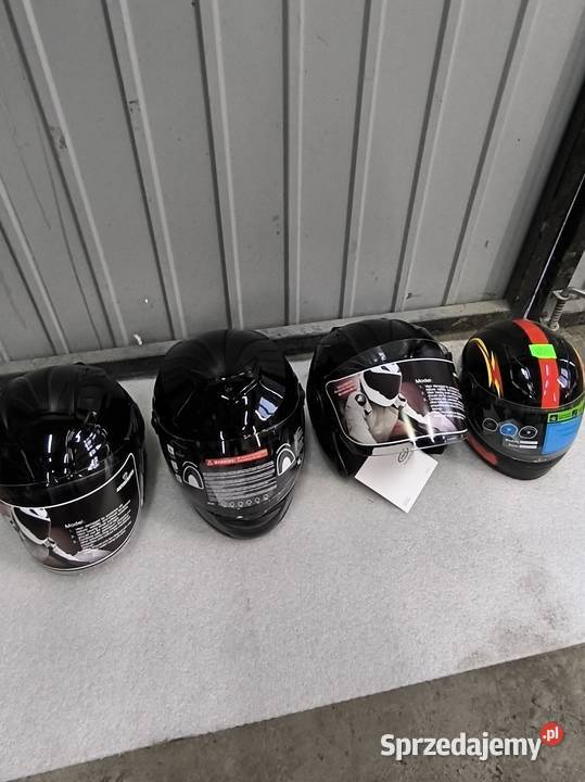 Kaski motocyklowe Wszystkie rozmiary Plecka Dąbrowa