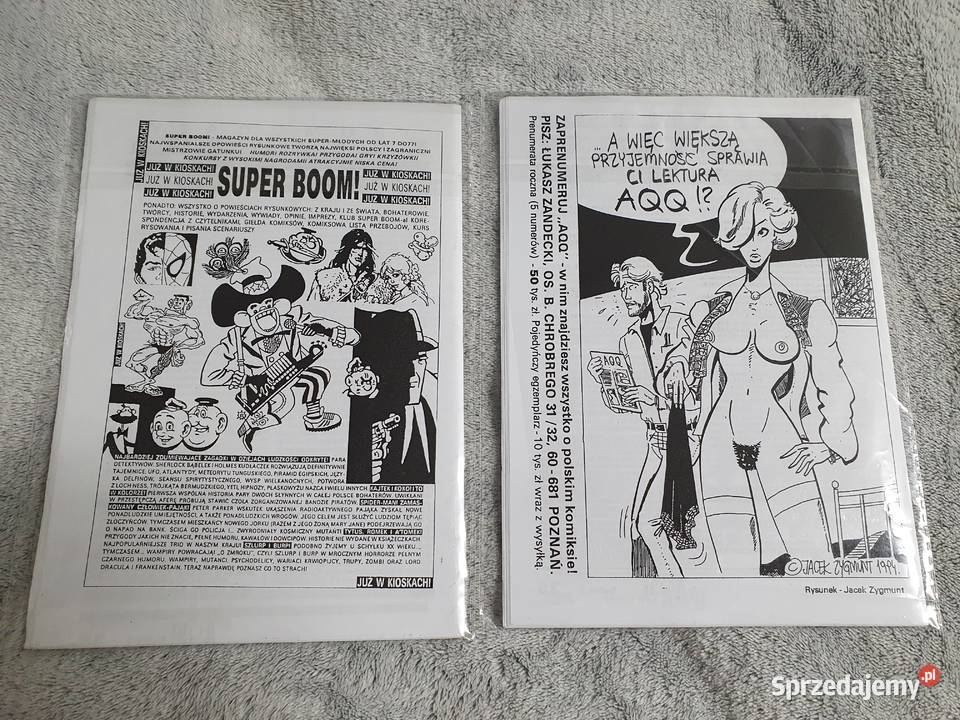 AQQ Magazyn Komiksów 1 i 5 pomorskie Gdynia