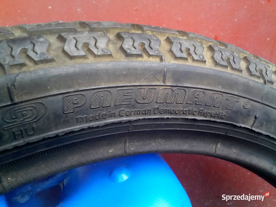 Opona PNEUMANT 30018R oryginał DDR NRD Motocyklowe Pabianice