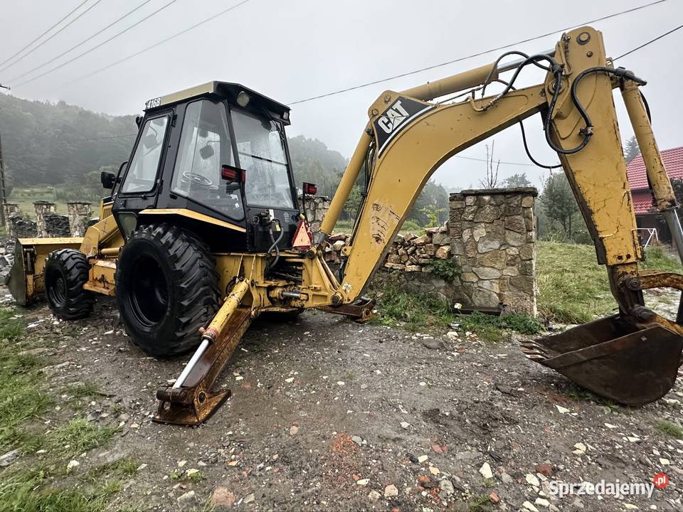 Cat 416B koparko ładowarka 4x4 teleskop krokodyl Bielsko-Biała