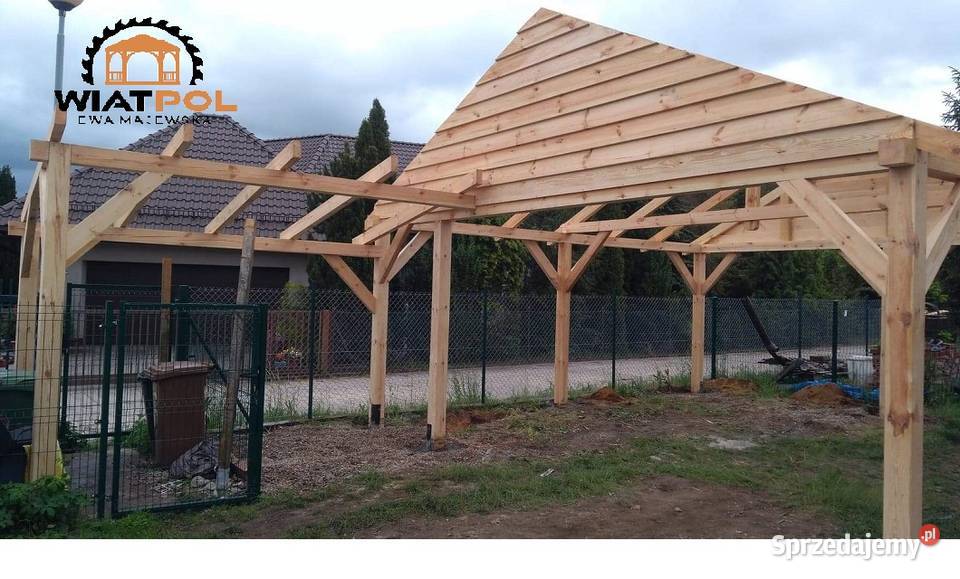 Wiata biesiadna o wymiarze 12 x 6 Opole