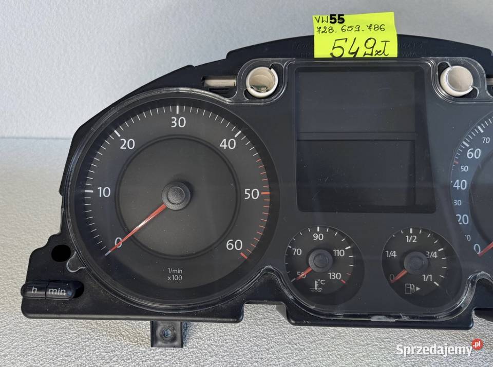 LICZNIK ZEGARY PRĘDKOŚCIOMIERZ VOLKSWAGEN VW Liczniki i zegary Warszawa