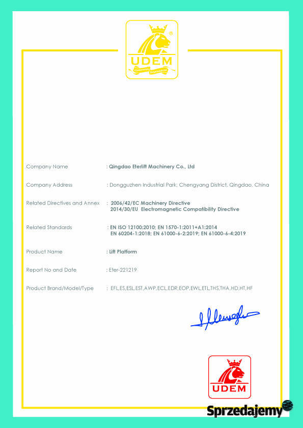 Winda domowa kabinowa osobowa kabina 101x51x201 Lubanie sprzedam