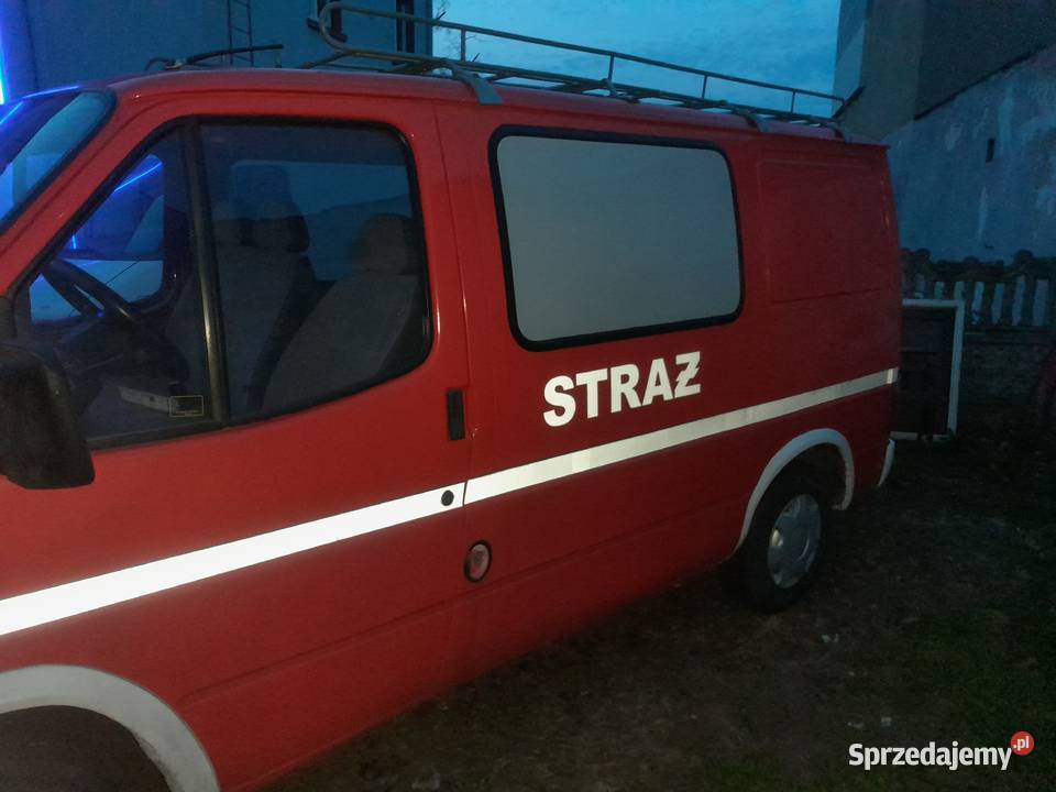 FORD TRANSIT STRAŻ STRAŻACKI POŻARNICZY