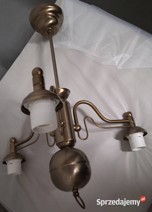 lampa sufitowa żyrandol 3 ramienny bez kloszy Oświetlenie Oświetlenie Kielce
