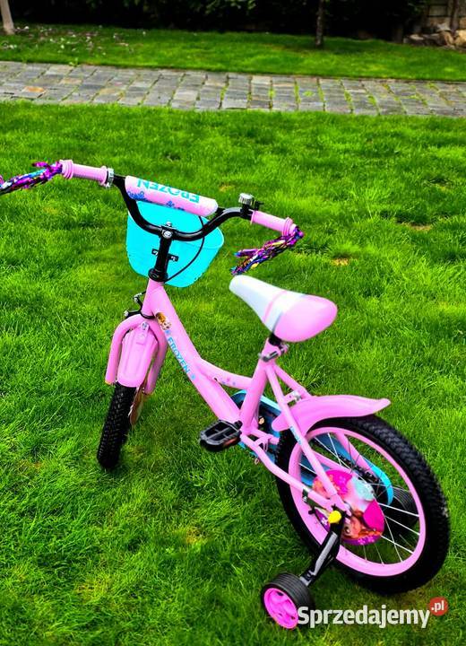 399 Rower 16 różowy Elza Frozen Zabrze
