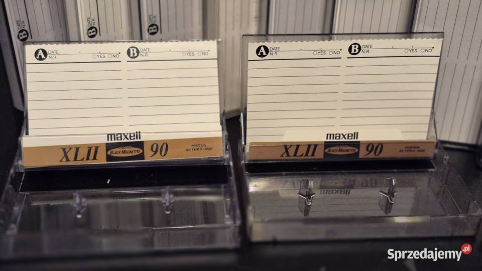 B1 10 Kaseta magnetofonowa Maxell XL II 90 Magnetofony Pruszków