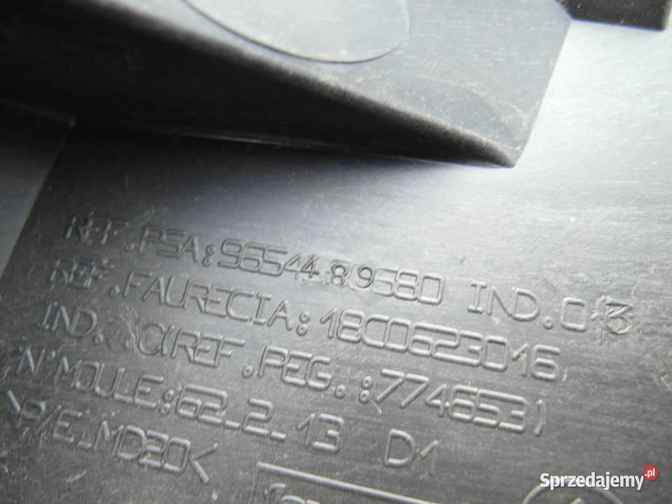 CITROEN C4 GRAND PICASSO ŚLIZG ZDERZAK PRAWY TYŁ Ruda Śląska