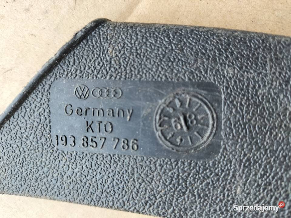 GOLF II 2 JETTA 2 193857786 OSŁONA DOLNA PASA Pasy bezpieczeństwa sprzedam